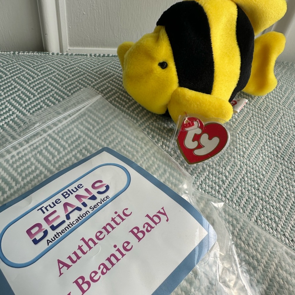 Bubbles Rare Beanie baby